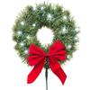 Car Wreath Accessories Christmas Decor  Front Grille Car Christmas Wreath Decoration Tree Ornament