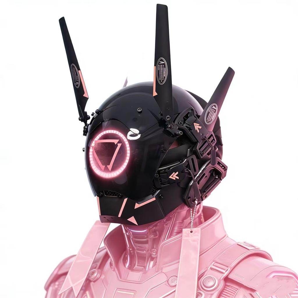 Косплей шлем Киберпанк Командир, Механическая броня, Технологичная маска для собраний, Маска робота