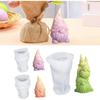 DIY Craft Easter Dwarf Mold Heat-Resistant Candle Making Tool Portable Chocolate Mold  Easter Gifts
