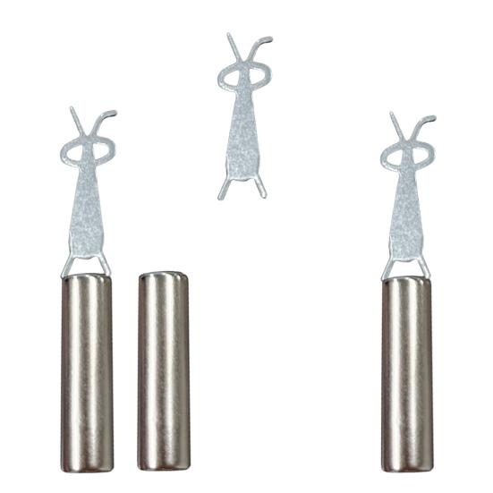 1 Set Cat Eyes Nail Magnet Gel Nail Polish Magnet Stick Rabbit Ear Y-Shaped Guide Home Salon Women Cat Eyes Magnetic Nail Art Manicure Tools