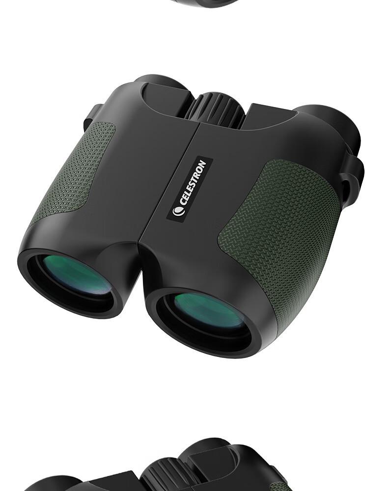 Черный широкоугольный бинокль Celestron Nature 8x28 HD для концертов и спортивных мероприятий