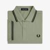 Fred Perry [M3600] Рубашка Fred Perry с двумя полосками - Seagrass/Black Afpm2613600-S23