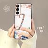 Чехол для телефона для Samsung Galaxy S23 S22 S21 S20 Fe Ultra S10 S9 S8 Plus Note 20ultra 10plus, чехол с цветочным узором, лист, буква Art