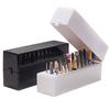 30 Holes Nail Drill Grinding Bit Box Container Storage Nail Art Drill Bits Case