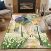 Enchanted Garden Pathway Patterned carpet, non slip mat suitable for living room and bedroom sofas