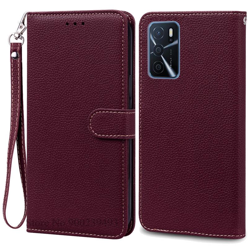 Для OPPO A16 Чехол Кошелек Флип Кожаный Чехол Для Oppo A16s Чехол OppoA16 s CPH2269 CPH2271 Силиконовый Чехол Для Oppo A16 A16s Чехол