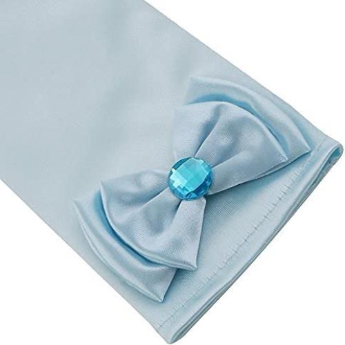 Princess Costume Set Crown Magic Wand Frozen Children Princess Gloves Necklace Ring Set Costume Accessories