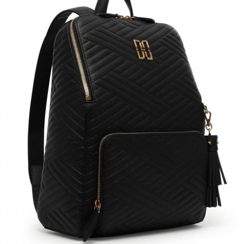Daks Black Leather Backpack Dcba6e369bk