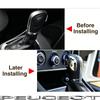 For Volkswagen 1K2 Car Gearbox Control Gear Lever Stickers Shift Stick Handle Accessories For VW GTI Polo Golf Passat Tiguan Arteon Taigo Hub Cap