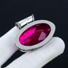 Pink Rubellite Pendant, 925 Sterling Silver Pendant, Handmade Jewelry Pendant, Antique Pendant, Rubellite Gemstone Pendant, Gift For Mom
