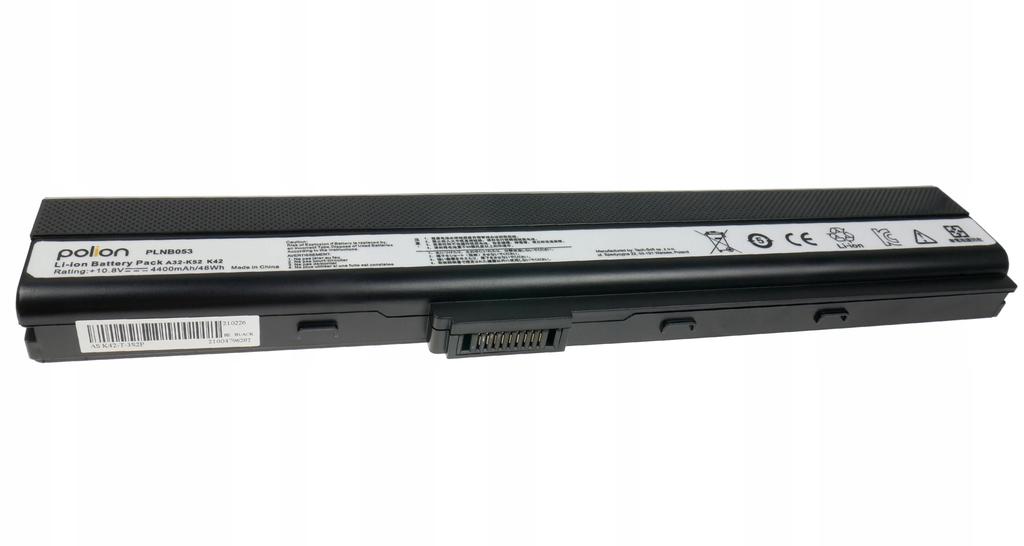 Laptop Battery For Asus A32-K52 A40 A52F B53 B53V K42 K52F K52J K52Jc 4400Mah