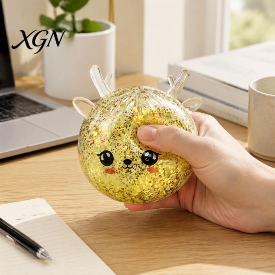 Christmas Stocking Stuffers Soft Squeeze Toy for Stress Relief, Anxiety Sensory Fidget Hand Therapy Fidgets Adults Kids, Exercise Tool Kneading