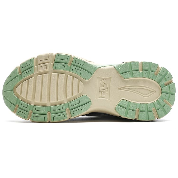 Fila Декодер Повседневные Ретро Спортивные Тканевые Низкие Кроссовки Женские кроссовки Черный Зеленый F12W312111FBB