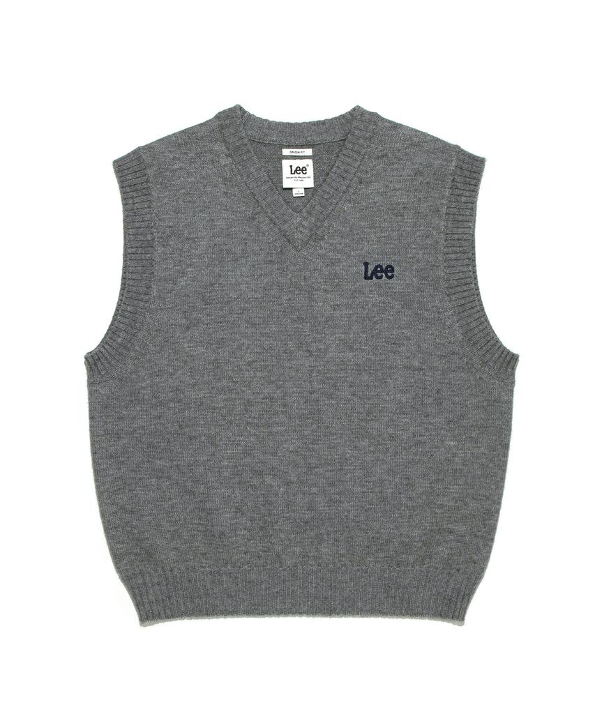 LEE Вязаный жилет Серый