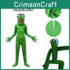 Green Friends Rainbow Cosplay Costume Kids Halloween Fancy Dress Party