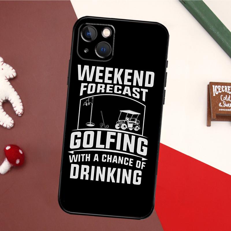 Love Golf Case For iPhone 16 Pro Max 14 13 12 11 15 17 Pro Max mini 15 16 Plus 16e 17 Air Back Cover