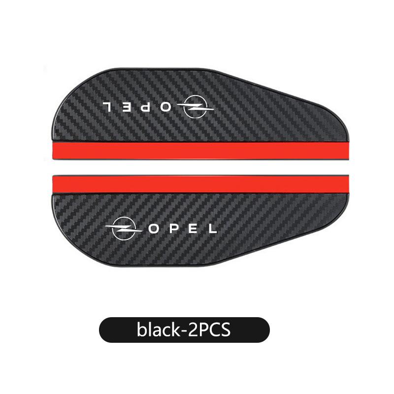 2pcs Car Sun Visor Rearview Mirror Rain Eyebrow Shield Sticker For Opel Insignia Astra G J F K Vectra C H Corsa C B D Omega BX8