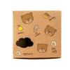 Cute Bear 4-Pack Disposable Egg Tart Boxes