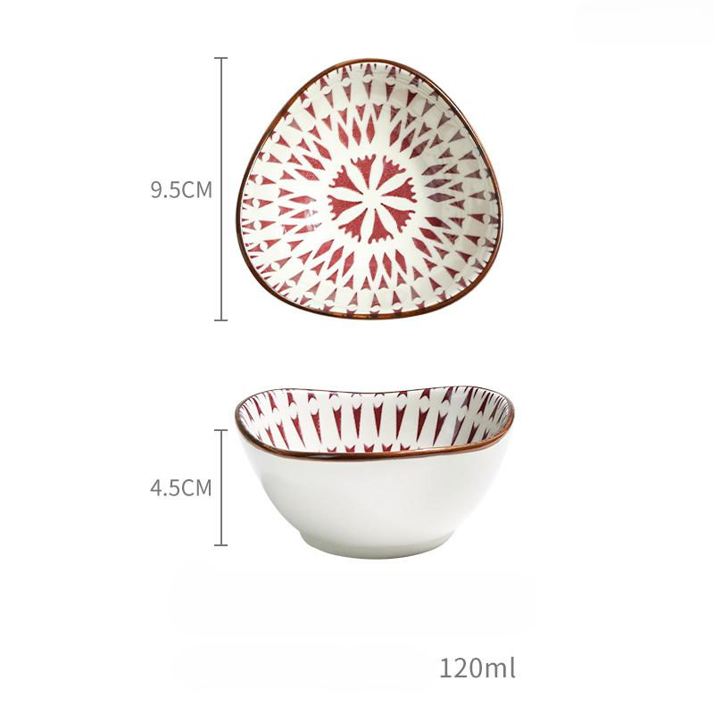 Японская керамическая десертная тарелка, подставка для фруктов, креативная маленькая тарелка для ароматизаторов, блюдо для макания, барбекю, хот-пот, ресторанная тарелка для закусок