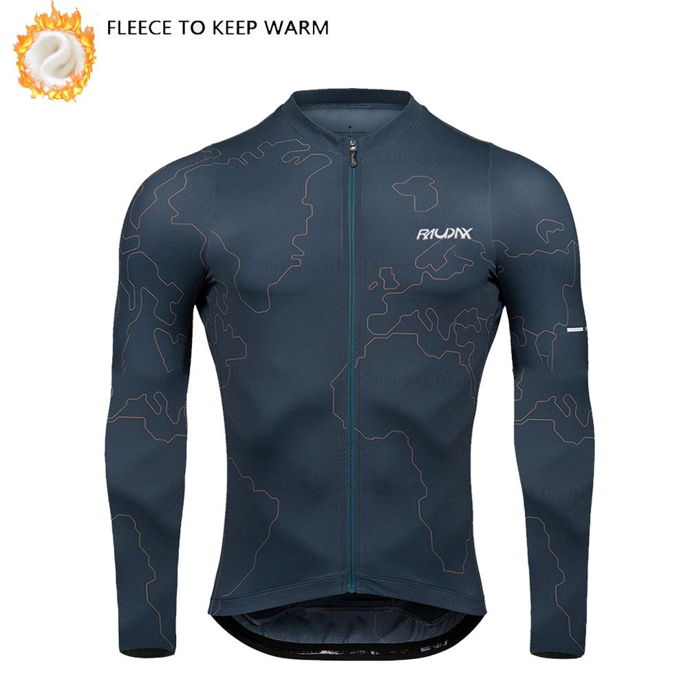 2026 Velvet Warm Cycling Suit Set Winter Thermal Fleece Cycling Jersey Top MTB Bike Outdoor Men's Road Bicycle Clothing Long Sleeves Shirt Uniform