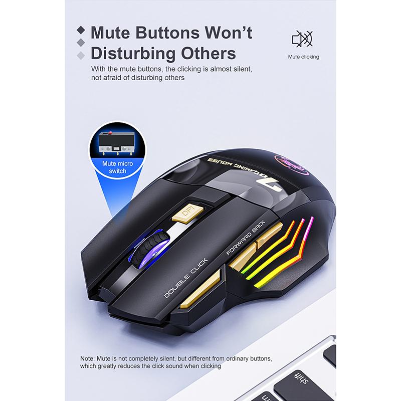 Беспроводная геймерская мышка iMICE GW-X7