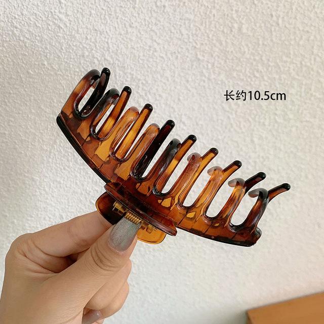 Новые женские очень большие заколки для волос, заколка-краб, хвостик для девочек, когти для ванны, модные аксессуары для волос, подарочные головные уборы