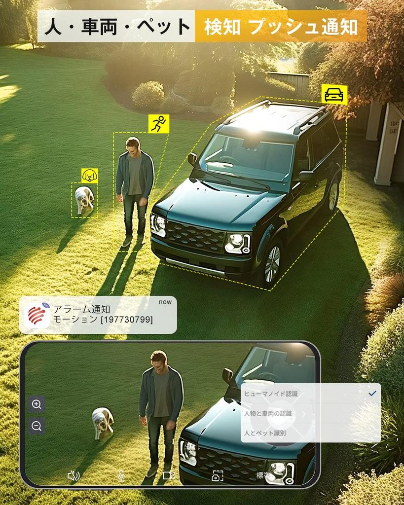 Оптическая система безопасности Ctronics Security 8 5G Ночной режим Цветное видеонаблюдение AI Tracking Звук и свет Предустановка AP Карта памяти MicroSD Удаленное управление Семейный доступ Сигнализация