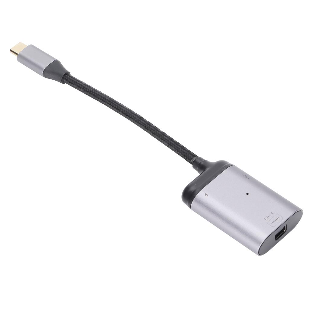 Адаптер JORINDO Type C на Mini DisplayPort, конвертер Type C в DP с портом питания и портом данных Type C