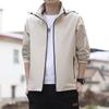 New Men's Jacket Simple Atmosphere Men's Jacket Men's Large Size Top Coat