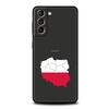 Польский флаг Мягкий чехол для телефона для Samsung Galaxy S25 Edge S24 Plus S23 FE S22 S21 S20 Ultra 5G S10 Черный Защитный чехол