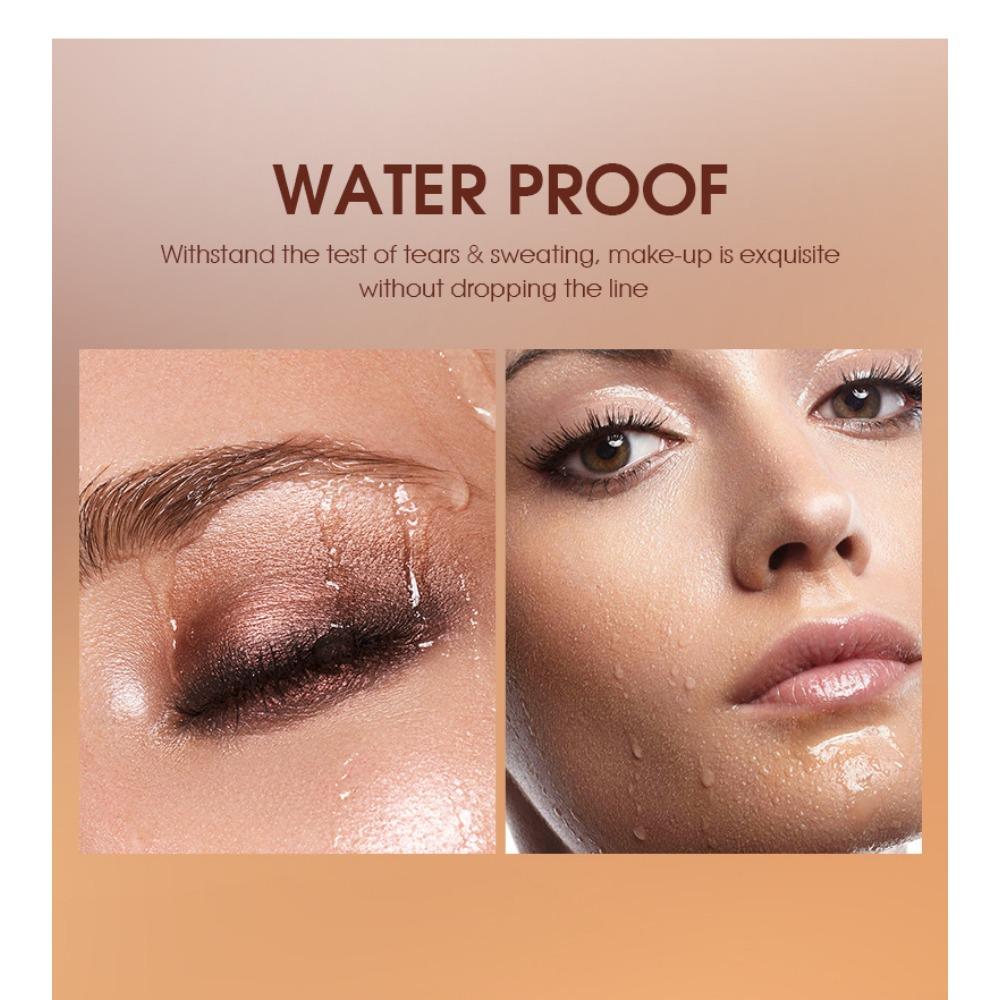 LANGMANNI, 4 цвета, тени для век, стойкие, не тускнеющие, матовые, жемчужные, светлые, для макияжа, тени для век, палочки