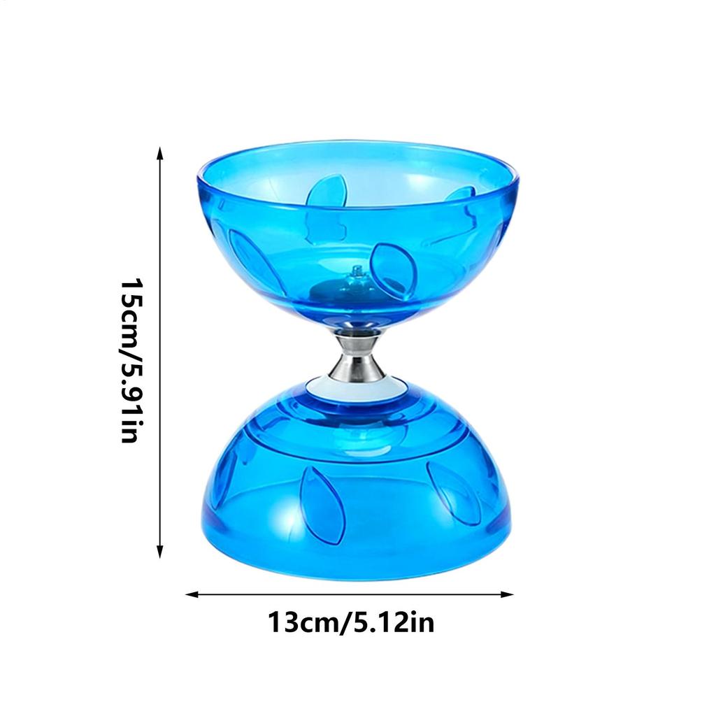 Китайский Йо-йо Мяч Двухсторонний Обучающий Мяч с Сетчатым Мешком и Палками Детская Игрушка Йо-йо для Школы Дома Учебы Путешествий Ожидания Вечеринок