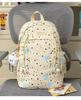 Schoolbag Starry sky clear feeling milk blue middle and high school students backpack Korean in sweet vitality girl travel shoulder