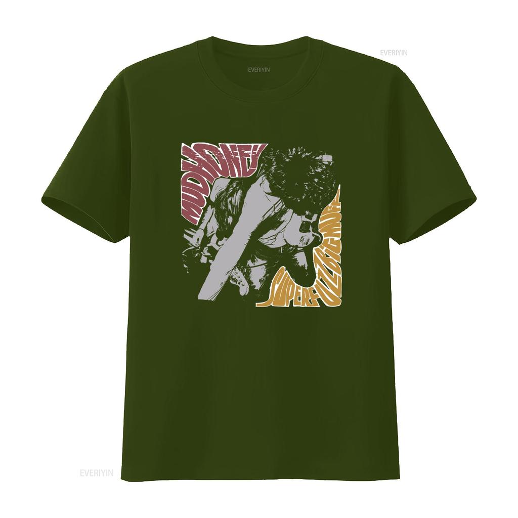 Cotton T Shirt Mudhoney Superfuzz Bigmuff Mark Arm Dan Peters Steve Turner Rock Band Print vintage Washed Soft designer clothes