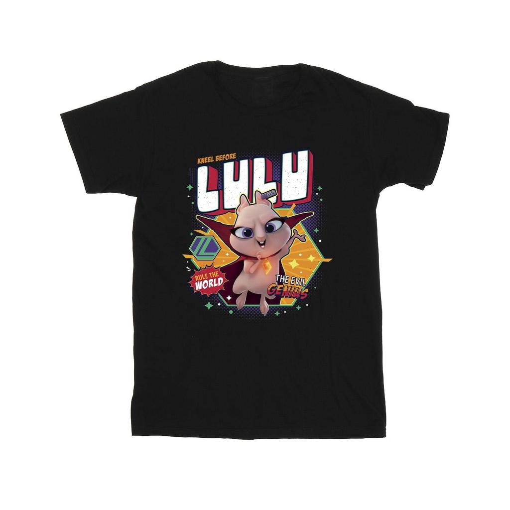 DC Comics Mens DC League Of Super-Pets Lulu Evil Genius T-Shirt