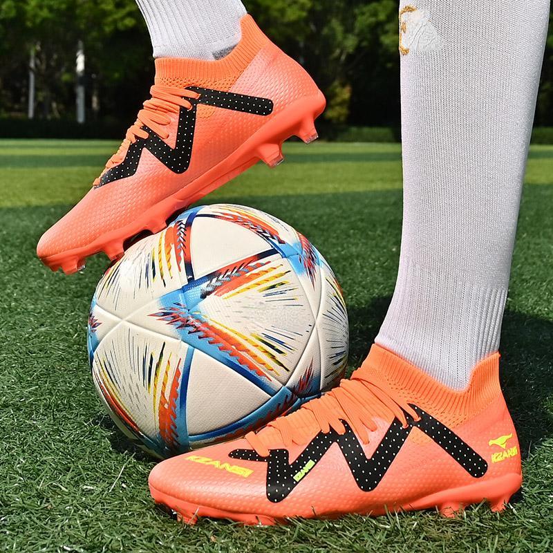 Молодежные футбольные бутсы, мужские спортивные бутсы с длинными ногтями, спортивные футбольные бутсы большого размера, молодежные спортивные футбольные бутсы большого размера