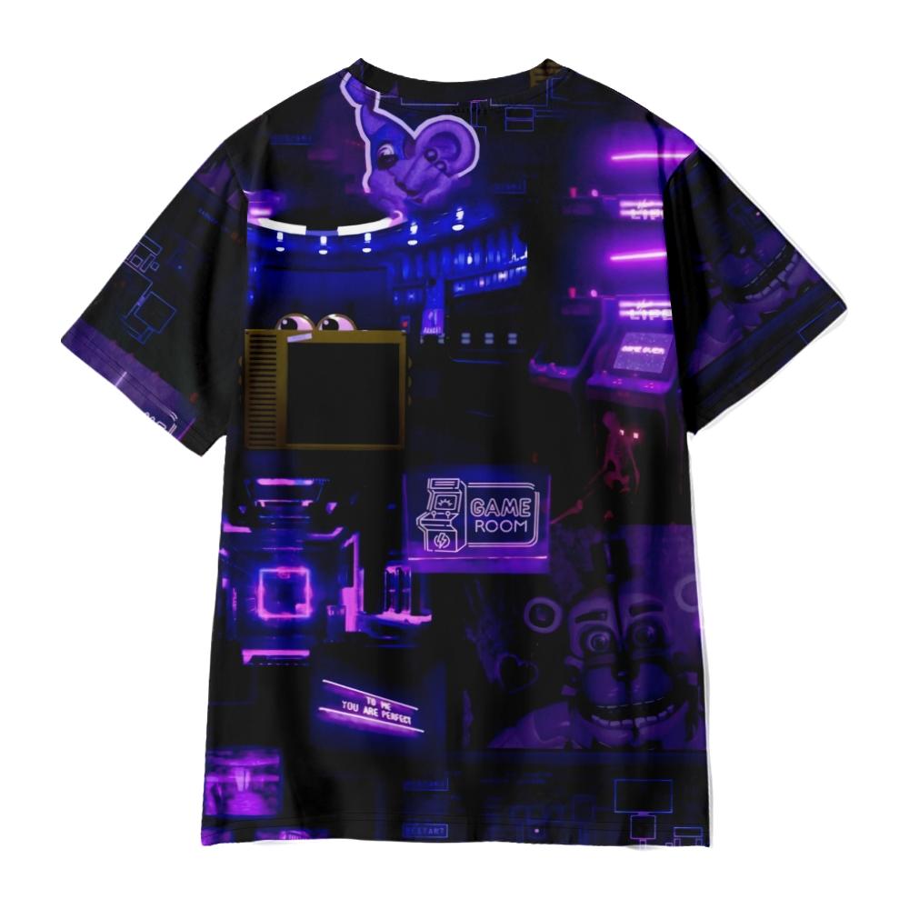 New Arrival Funny Five Nights At Freddy's T Shirts Cool Men's Tshirt O Neck Casual Unisex Streetwear Anime Fashion Tee