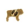 Bulldog, English Bulldog, British Bulldog I - Dog brooch in decorative box, elegant gold-plated pin, Art-Dog brand jacket pin
