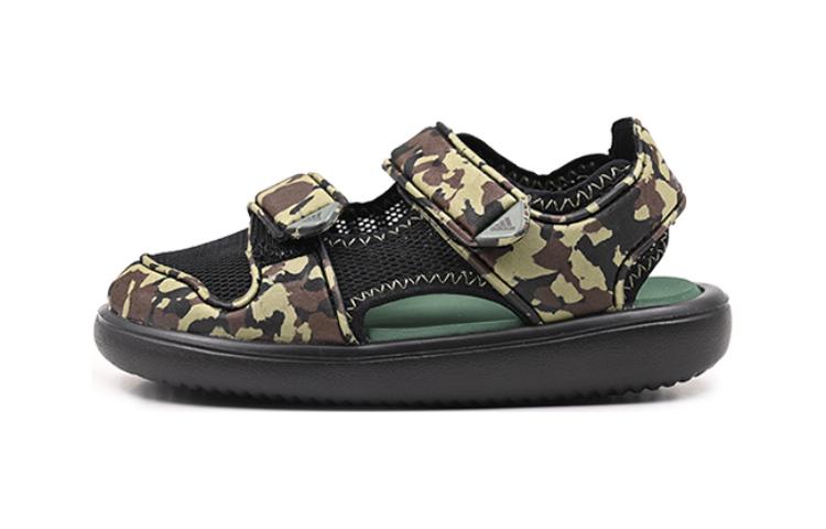 Adidas Water Sandal Ct C Children's Sandals Black Green Children Aged 3 7 Years Old HP6790