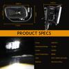 1 Pair Car LED Fog Light For Dodge Ram 1500 2009 -2012/2500 3500 2010-2018 # MS-DR0916 Waterproof IP67 Driving Lamp