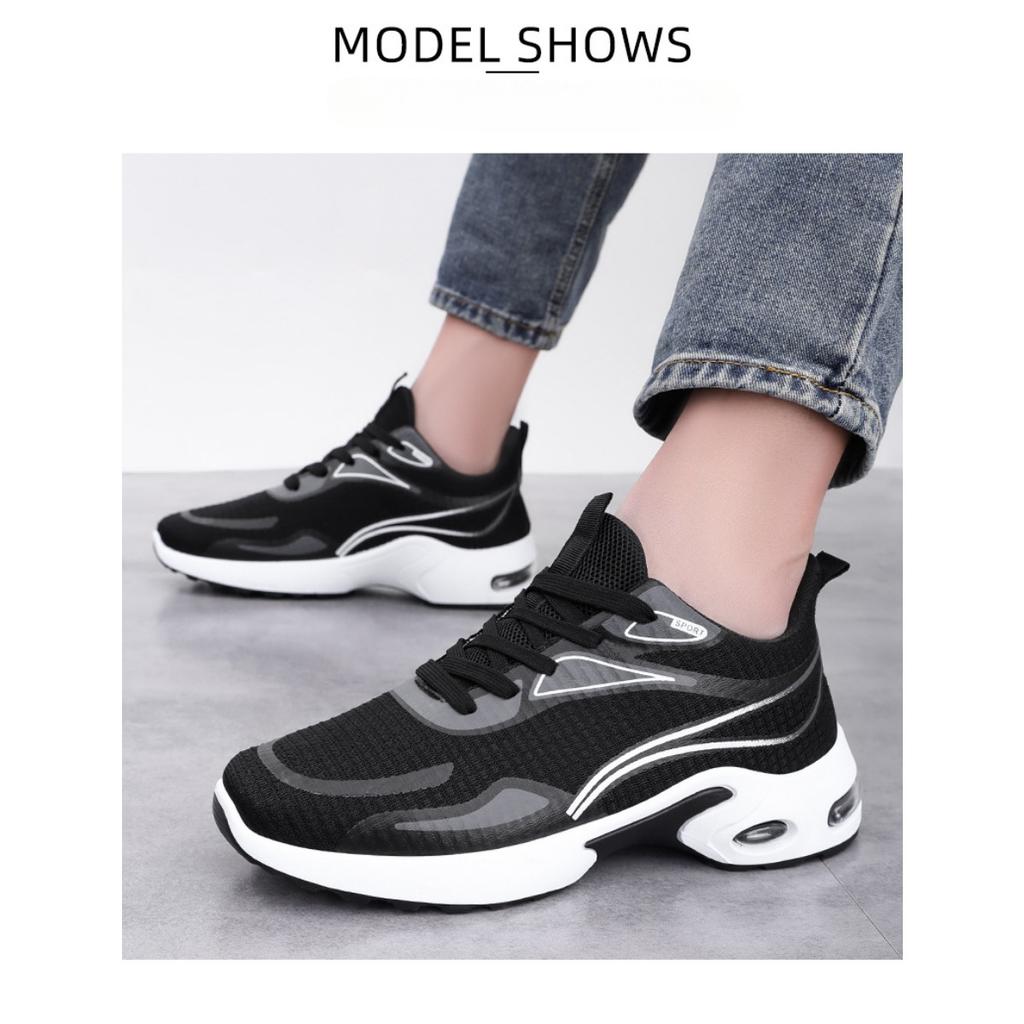 Мужская спортивная обувь, новая весенняя мужская обувь, модная сетчатая амортизирующая обувь, удобная беговая обувь с мягкой подошвой