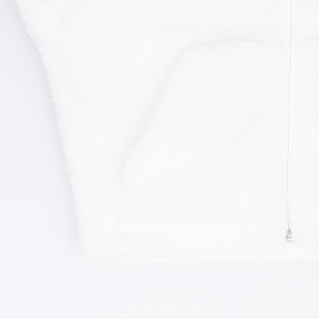 Nike Однотонная куртка с воротником-стойкой на молнии свободного покроя из плотного флиса, женские куртки Sail-White FV4009-133