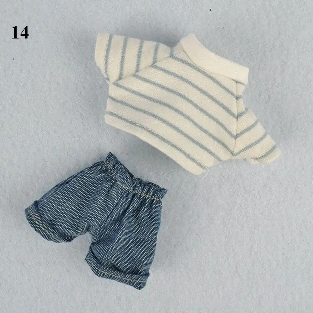 16cm Bjd Doll Clothes Suit High-end Dress Up Can Dress Up Fashion Doll Clothes Skirt Suit Best Gifts for Children DIY Girls Toys