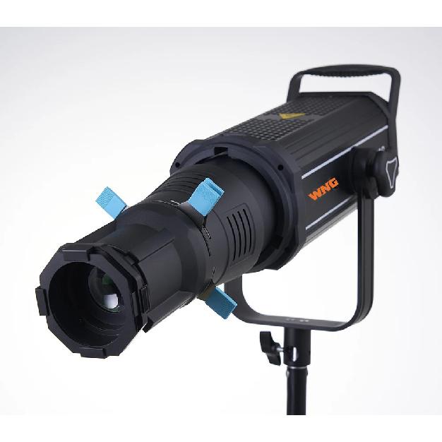 Focalize Conical Snoot Bowens Mount Photography Photo Condenser with Built-in Geometric Sheet Shapes Gobo Filter Gels