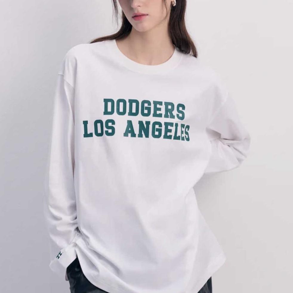 New MLB T Shirts Unisex White 3ATSV0141-07WHS