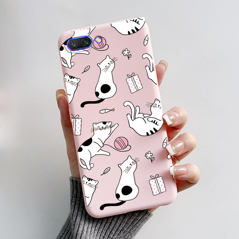 For Huawei Honor 10 Case COL-L29 Silicone Soft Panda Cover For Huawei Honor 10 Phone Case on Huawei Honor 10 Back Cover Bumper
