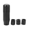 Shifter Knob Head Universal Manual Transmission Shift Knobs with Adapter Black