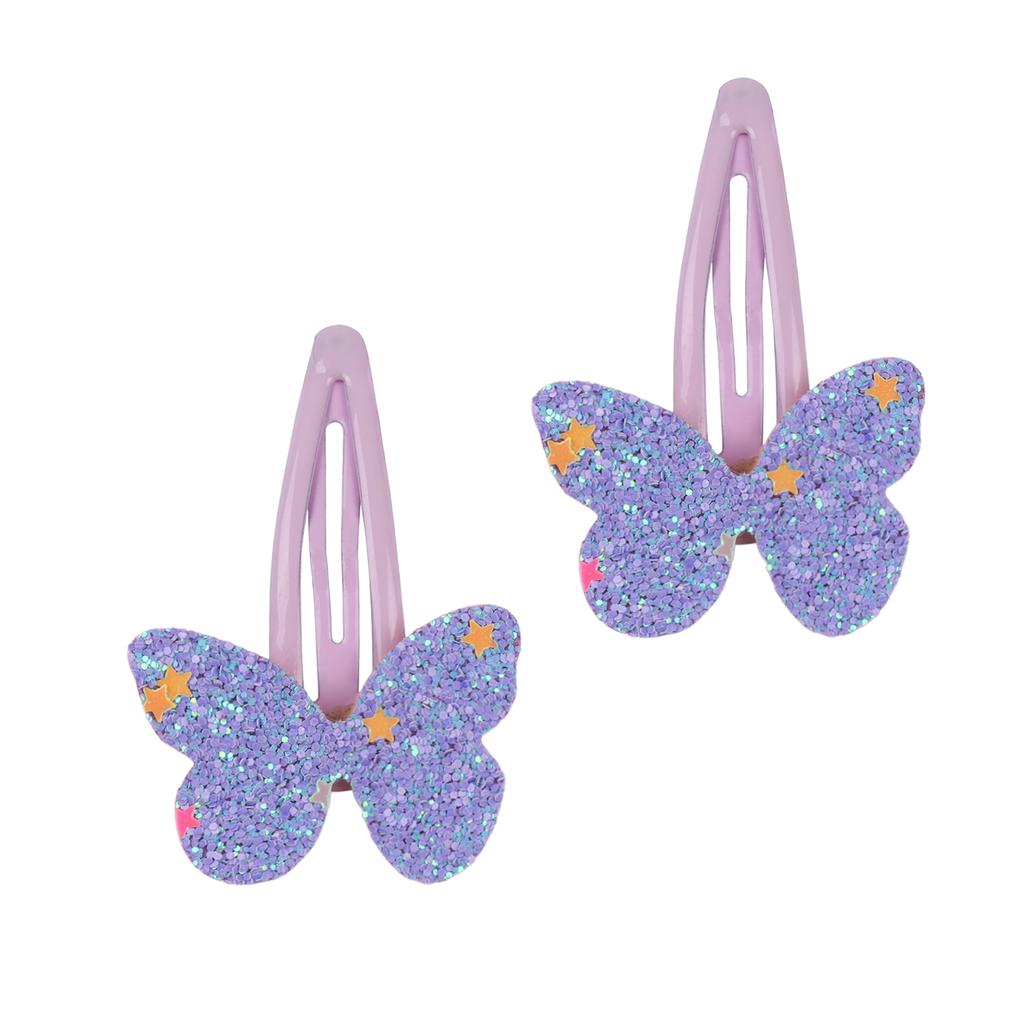 2/10 шт. Заколки для волос в виде звезд, милые детские заколки для волос для девочек, конфетных цветов, блестящие заколки для волос в виде звезд, детские заколки-автоматы, аксессуары для волос