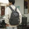 Женский школьный рюкзак мужской однотонный легкий дорожный рюкзак студенческий рюкзак