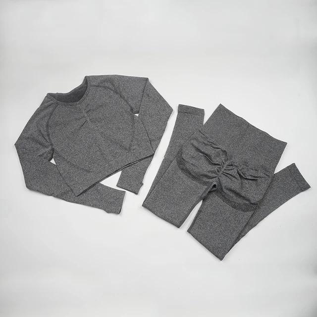 Бесшовный комплект для йоги, женская спортивная одежда для тренировок, спортивная одежда, спортивные костюмы для фитнеса